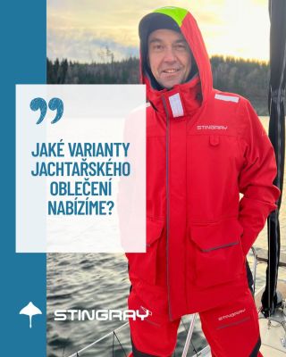 🌊 Moře, vítr a svoboda. Jachtařská bunda, která vás podrží v každém počasí – od klidné plavby až po pořádný vítr na...